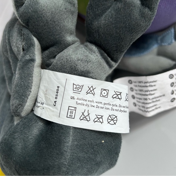 IKEA Klappar Cirkus Grey Seal, Ball & Fish Circus Soft Plush 15” long - Picture 7 of 7